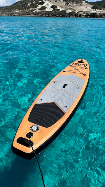MARINE WOOD - SUP colore teak con predisposizione seggiolino